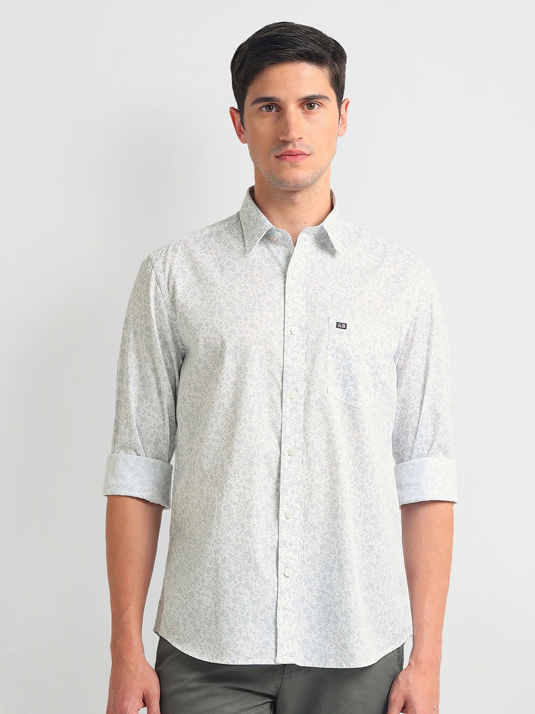 Arrow Sport Slim Fit Abstract Printed Twill Weave Pure Cotton Casual Shirt, Grey
Arrow Sport Slim Fit Abstract Printed Twill Weave Pure Cotton Casual Shirt, Grey