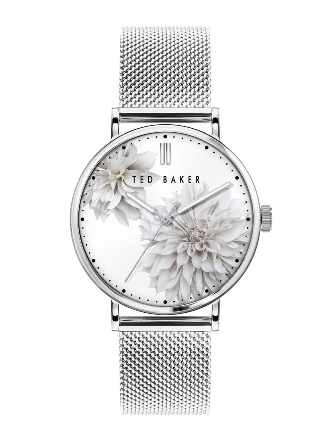 Ted Baker Women Brass Dial & Stainless Steel Bracelet Style Straps Analogue Watch BKPPHF009, White
Ted Baker Women Brass Dial & Stainless Steel Bracelet Style Straps Analogue Watch BKPPHF009, White