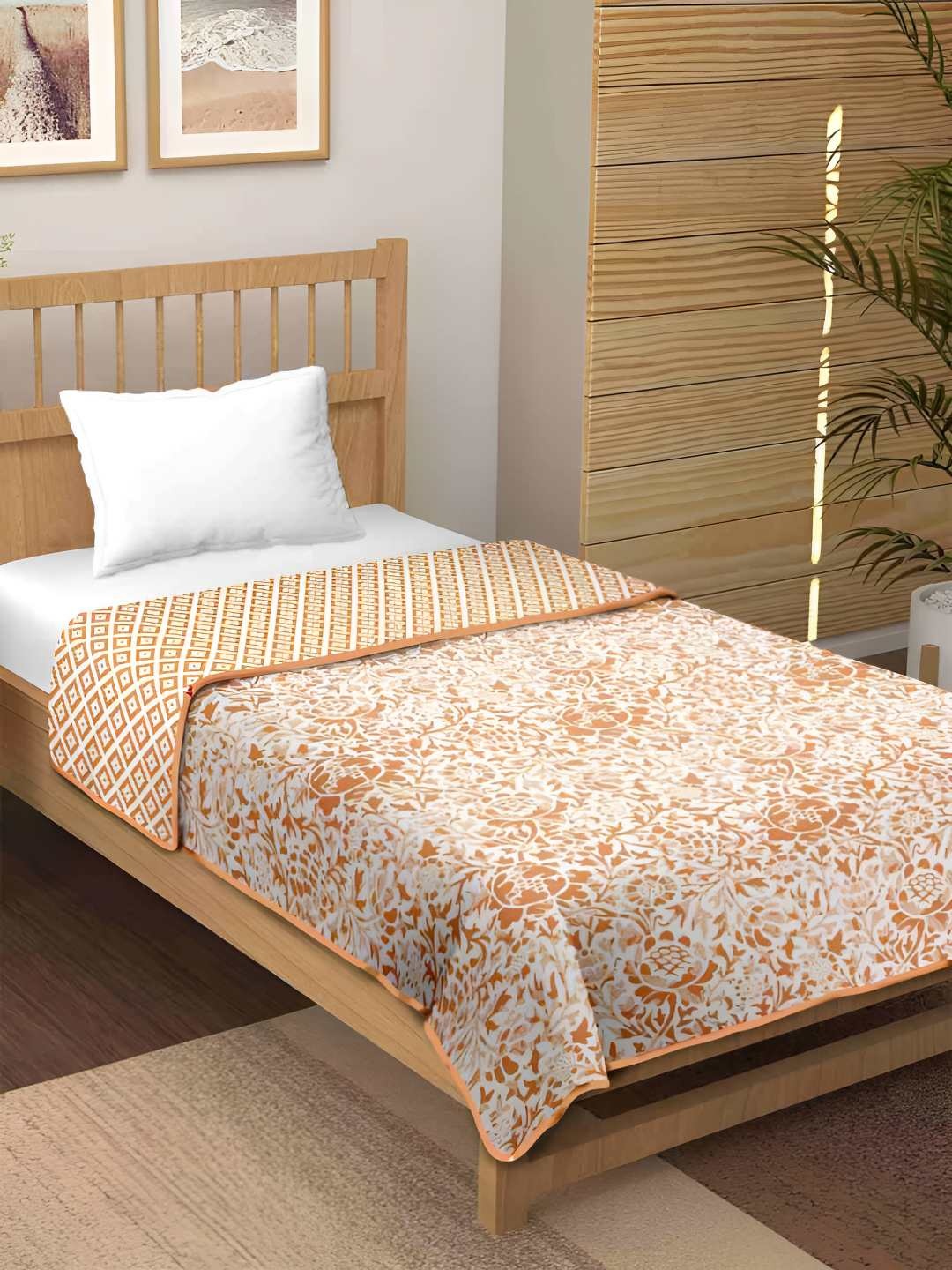 Jinaya's Multicoloured & Multicoloured Floral Mild Winter 210 GSM Single Bed Dohar, Multi
Jinaya's Multicoloured & Multicoloured Floral Mild Winter 210 GSM Single Bed Dohar, Multi