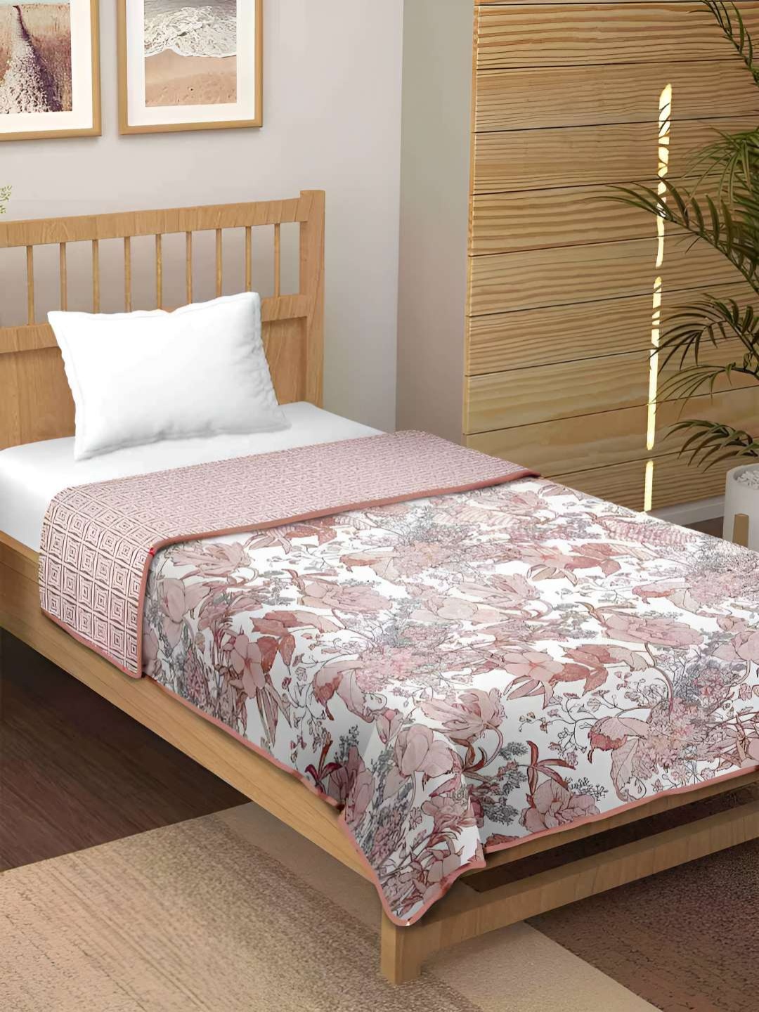 Jinaya's Multicoloured & Multicoloured Floral Mild Winter 210 GSM Single Bed Dohar, Multi
Jinaya's Multicoloured & Multicoloured Floral Mild Winter 210 GSM Single Bed Dohar, Multi