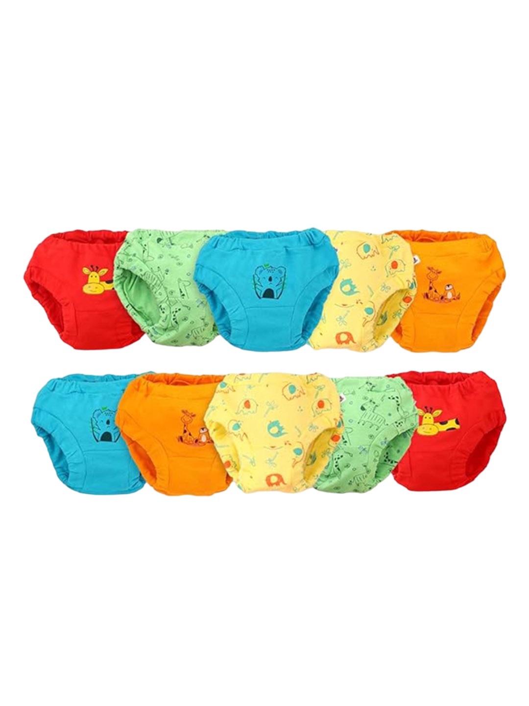 SuperBottoms Kids Pack Of 10 Printed Cotton Basic Briefs BAS-UND-U-BR-WW-2_3Y-10P, Red
SuperBottoms Kids Pack Of 10 Printed Cotton Basic Briefs BAS-UND-U-BR-WW-2_3Y-10P, Red