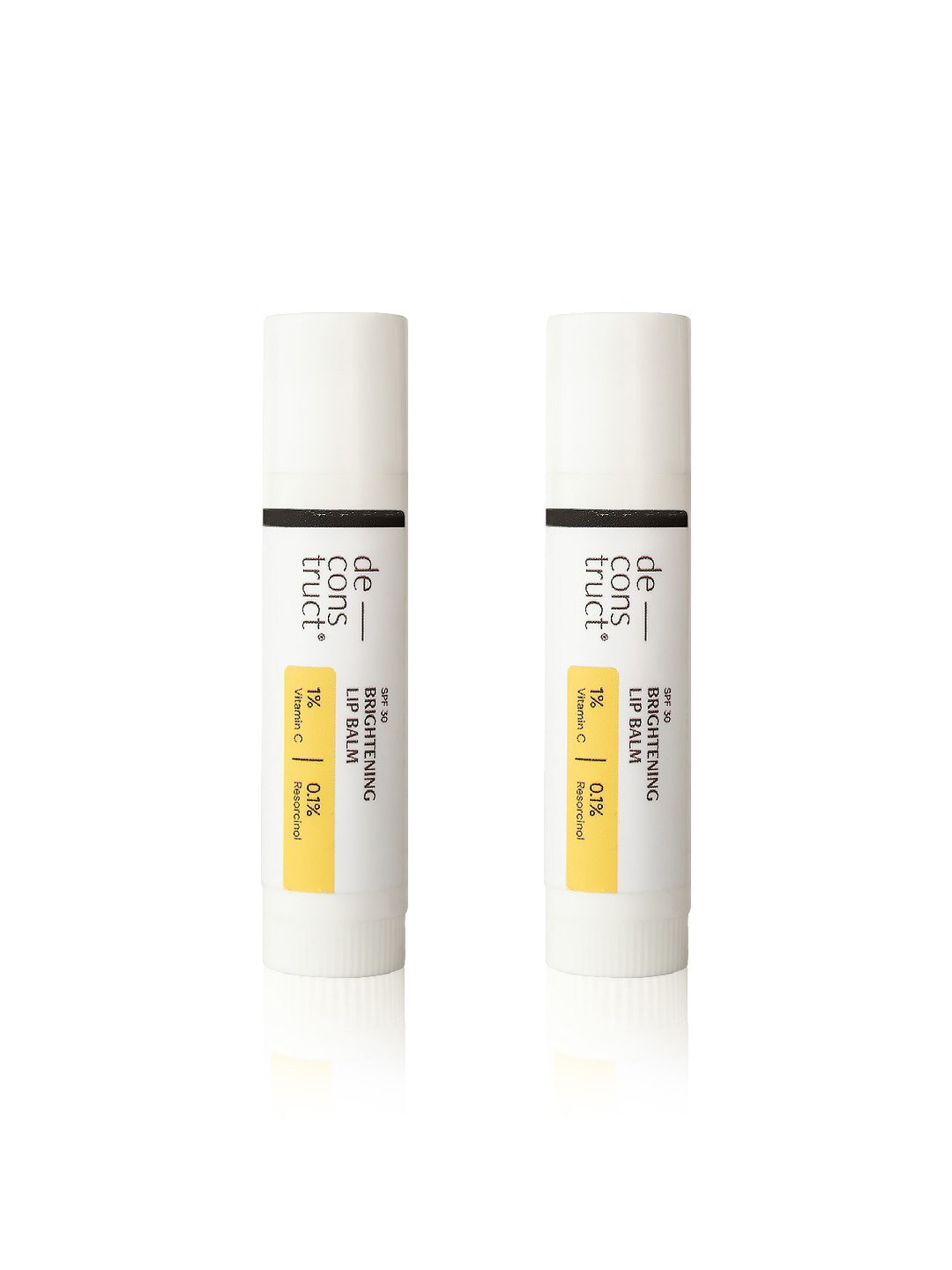 deconstruct Set of 2 Brightening SPF 30 Pigmented Lip Balm With with Vitamin C - 4 g Each, White
deconstruct Set of 2 Brightening SPF 30 Pigmented Lip Balm With with Vitamin C - 4 g Each, White