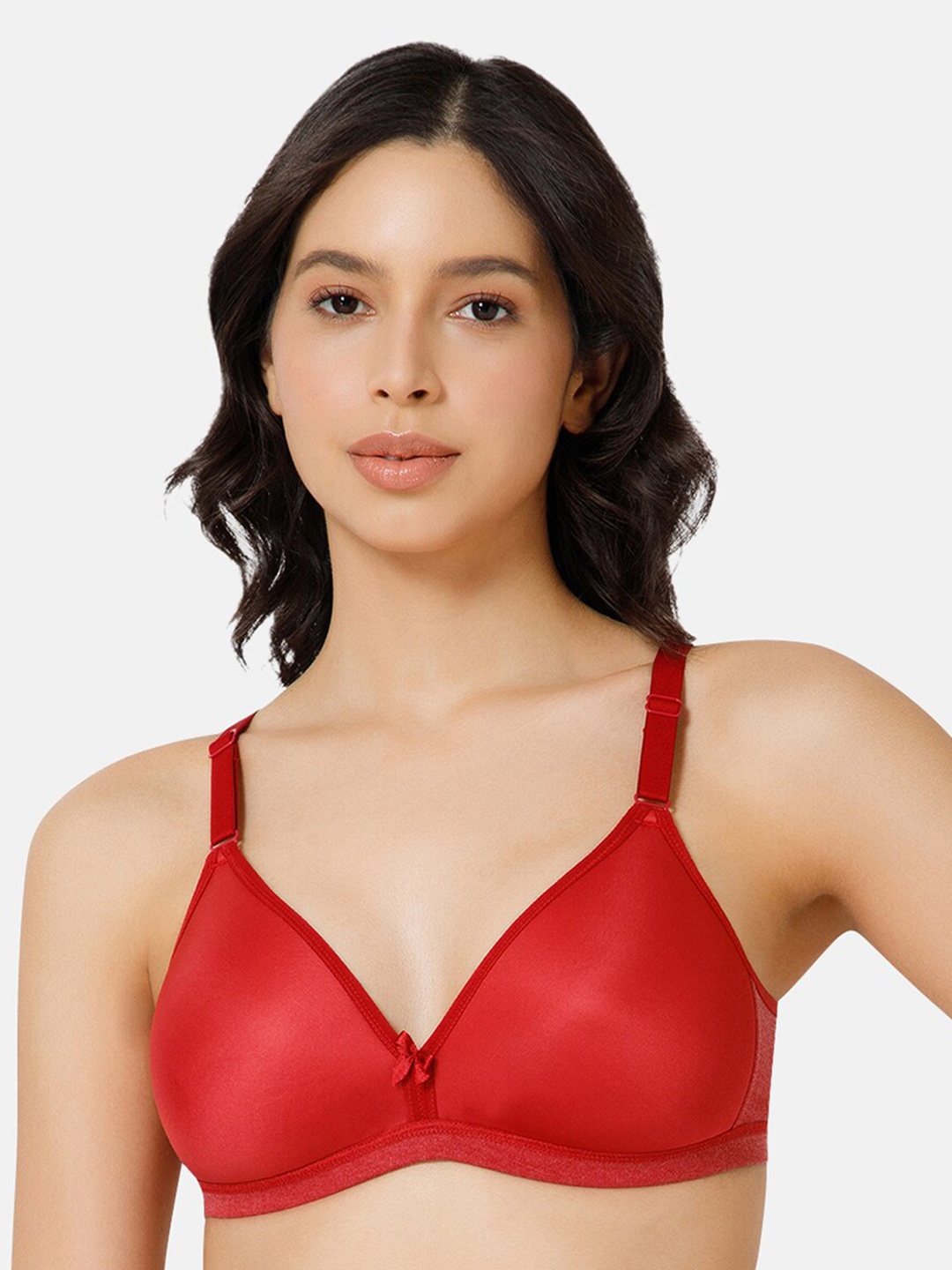 NAIDU HALL Half Coverage Lightly Padded Cotton Everyday Bra With All Day Comfort, Red
NAIDU HALL Half Coverage Lightly Padded Cotton Everyday Bra With All Day Comfort, Red