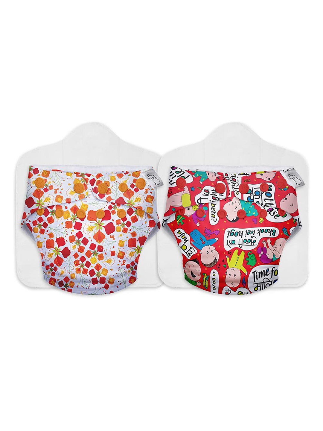 SuperBottoms UNO Set Of 4 Reusable Cloth Diaper With Easy Snaps-Dry Feel Magic Pads, White
SuperBottoms UNO Set Of 4 Reusable Cloth Diaper With Easy Snaps-Dry Feel Magic Pads, White