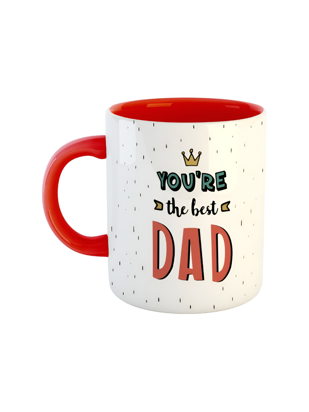 ARTBUG Red Printed Ceramic Glossy Mug 
ARTBUG Red Printed Ceramic Glossy Mug