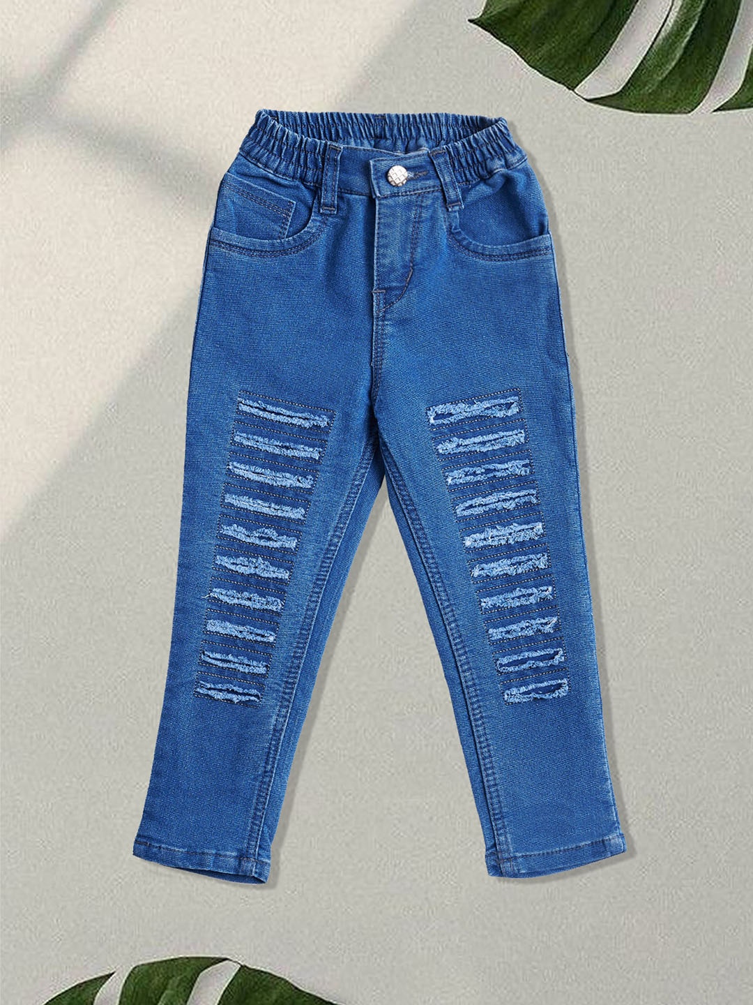 A-Okay Kids Printed Skinny Fit High-Rise Easy Wash Cotton Regular Trousers, Blue
A-Okay Kids Printed Skinny Fit High-Rise Easy Wash Cotton Regular Trousers, Blue