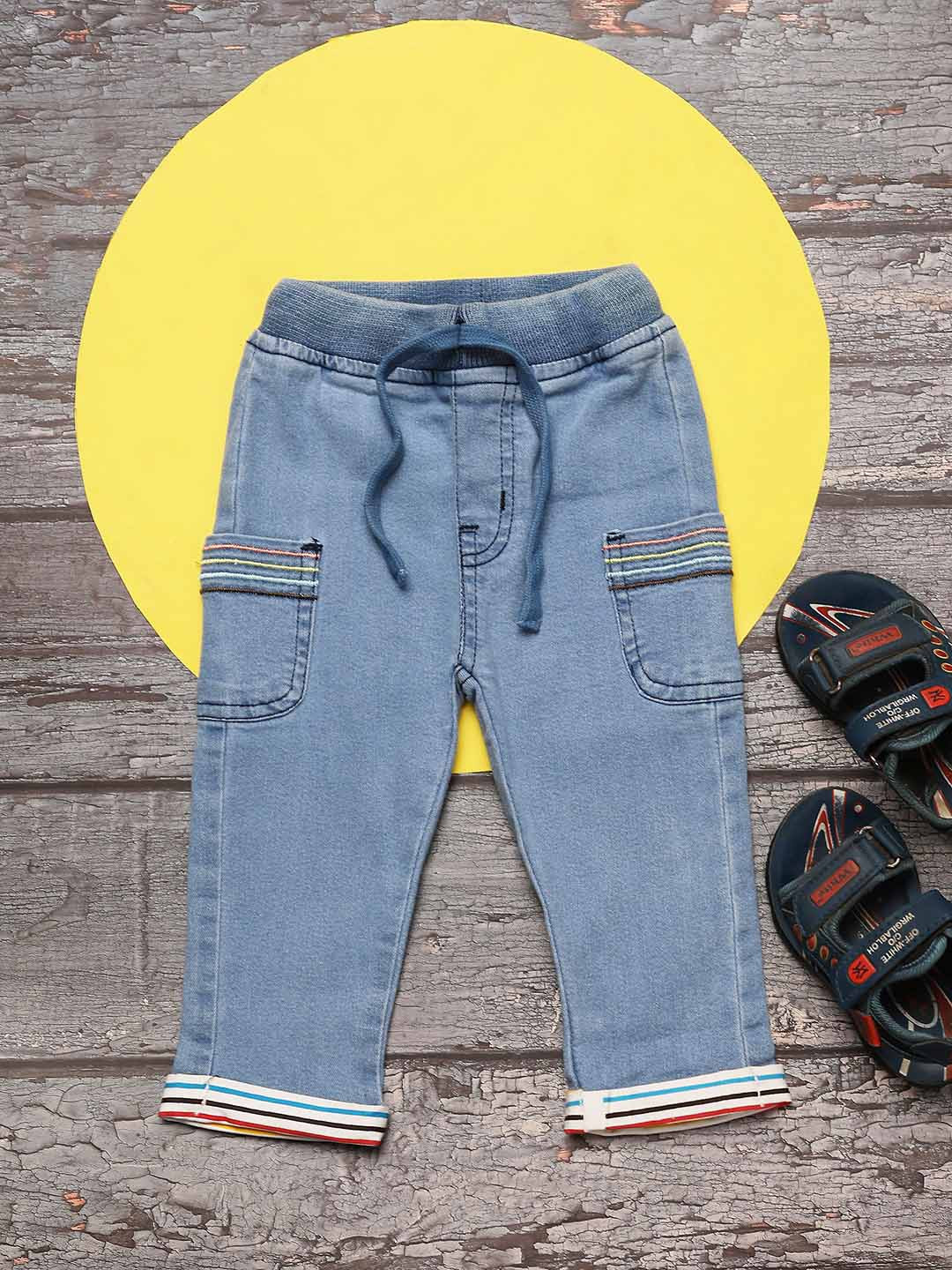 V-Mart Infant Kids Heavy Fade Cotton Jeans, Blue
V-Mart Infant Kids Heavy Fade Cotton Jeans, Blue