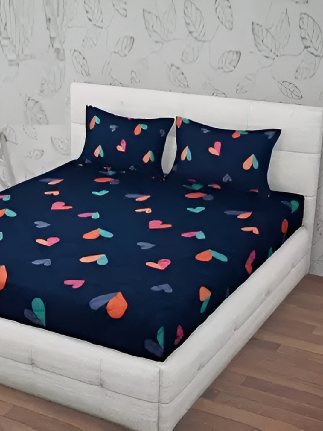 Supreme Home Collective Blue Abstract Microfiber 144 TC Queen Bedsheet & 2 Pillow Covers
Supreme Home Collective Blue Abstract Microfiber 144 TC Queen Bedsheet & 2 Pillow Covers
