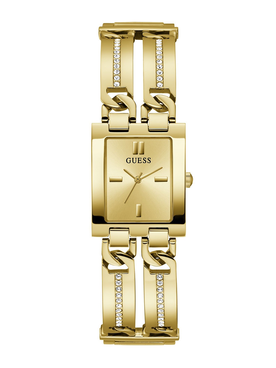 GUESS Women Rectangular Dial & Stainless Steel Straps Analogue Watch GW0668L2, Gold
GUESS Women Rectangular Dial & Stainless Steel Straps Analogue Watch GW0668L2, Gold
