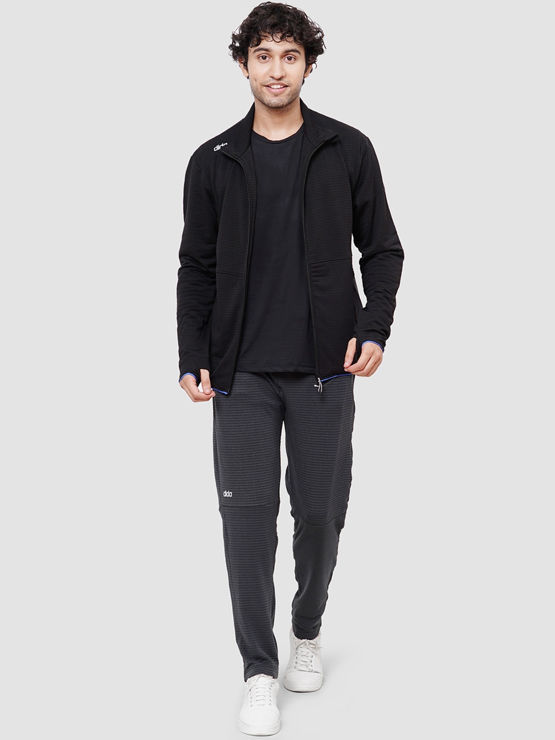 DIDA Mock Collar Long Sleeves Zip Detail Lightweight Dry Fit Fleece Sporty Jacket, Black
DIDA Mock Collar Long Sleeves Zip Detail Lightweight Dry Fit Fleece Sporty Jacket, Black
