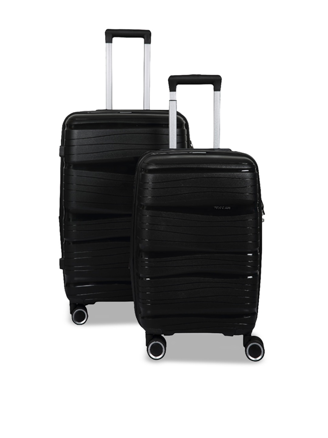 Polo Class Set Of 2 Textured Hard-sided Large & Medium Trolley Suitcase, Black
Polo Class Set Of 2 Textured Hard-sided Large & Medium Trolley Suitcase, Black