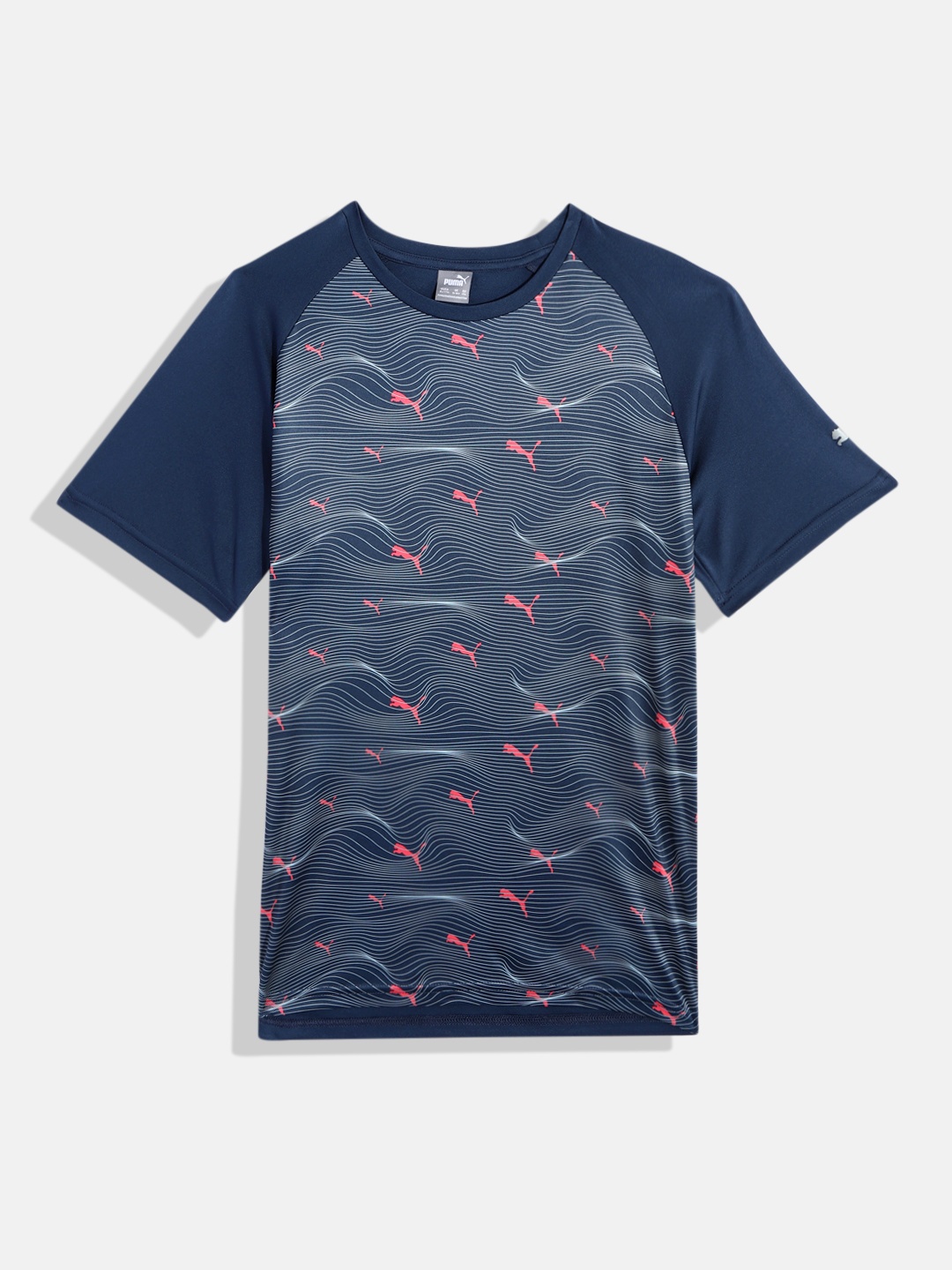 Puma Boys Brand Logo & Abstract Print Raglan Sleeves DryCell Active Sports Youth T-shirt, Blue
Puma Boys Brand Logo & Abstract Print Raglan Sleeves DryCell Active Sports Youth T-shirt, Blue