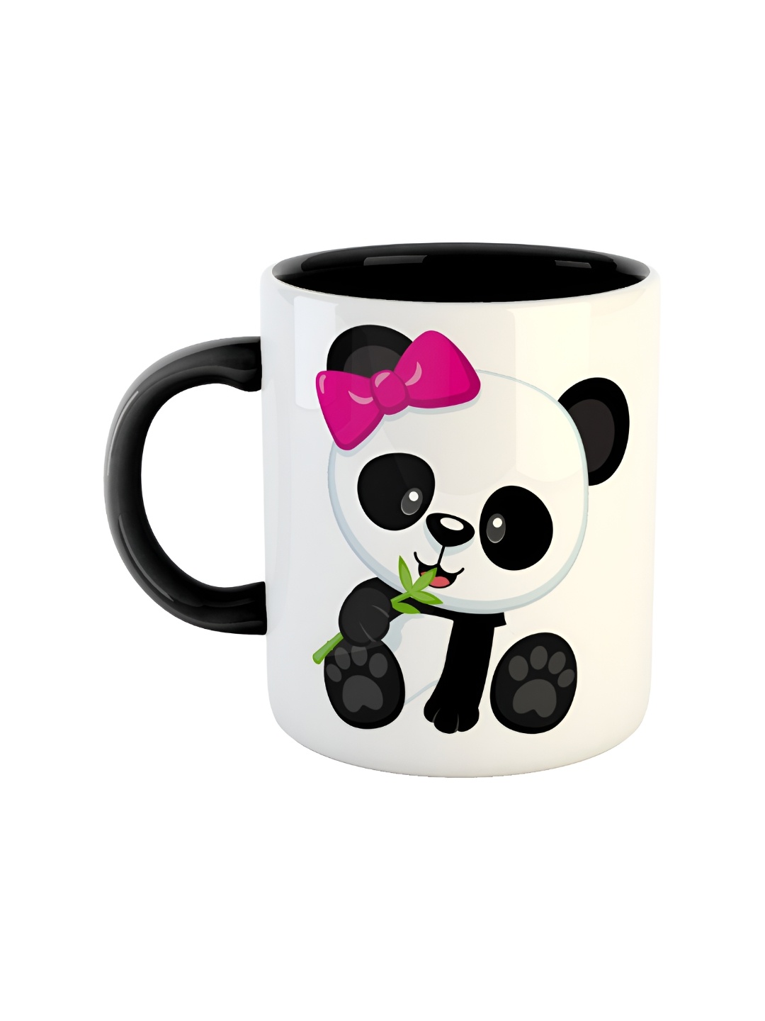 ARTBUG Black & White Printed Ceramic Glossy Mug 350 ml