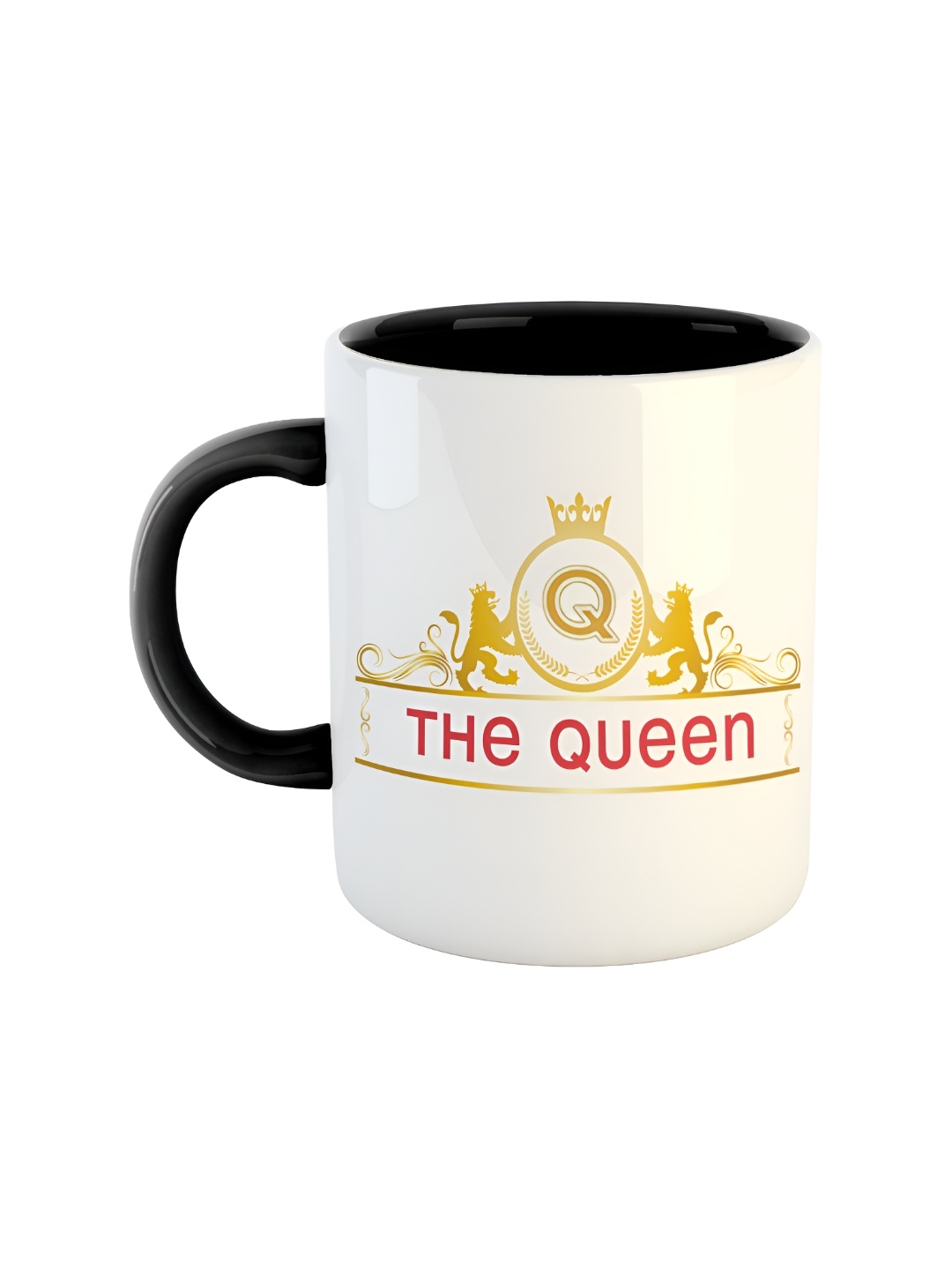 ARTBUG Black & White Printed Ceramic Glossy Core Mugs