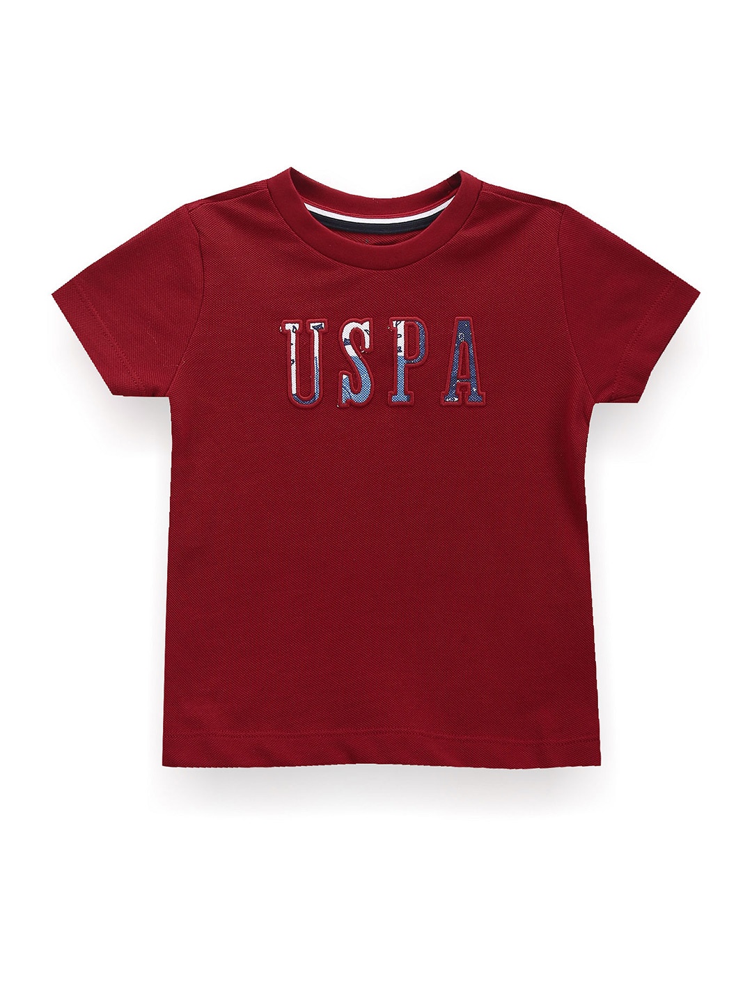 U.S. Polo Assn. Kids Boys Typography Printed Short Sleeves Cotton Applique T-shirt, Red
U.S. Polo Assn. Kids Boys Typography Printed Short Sleeves Cotton Applique T-shirt, Red
