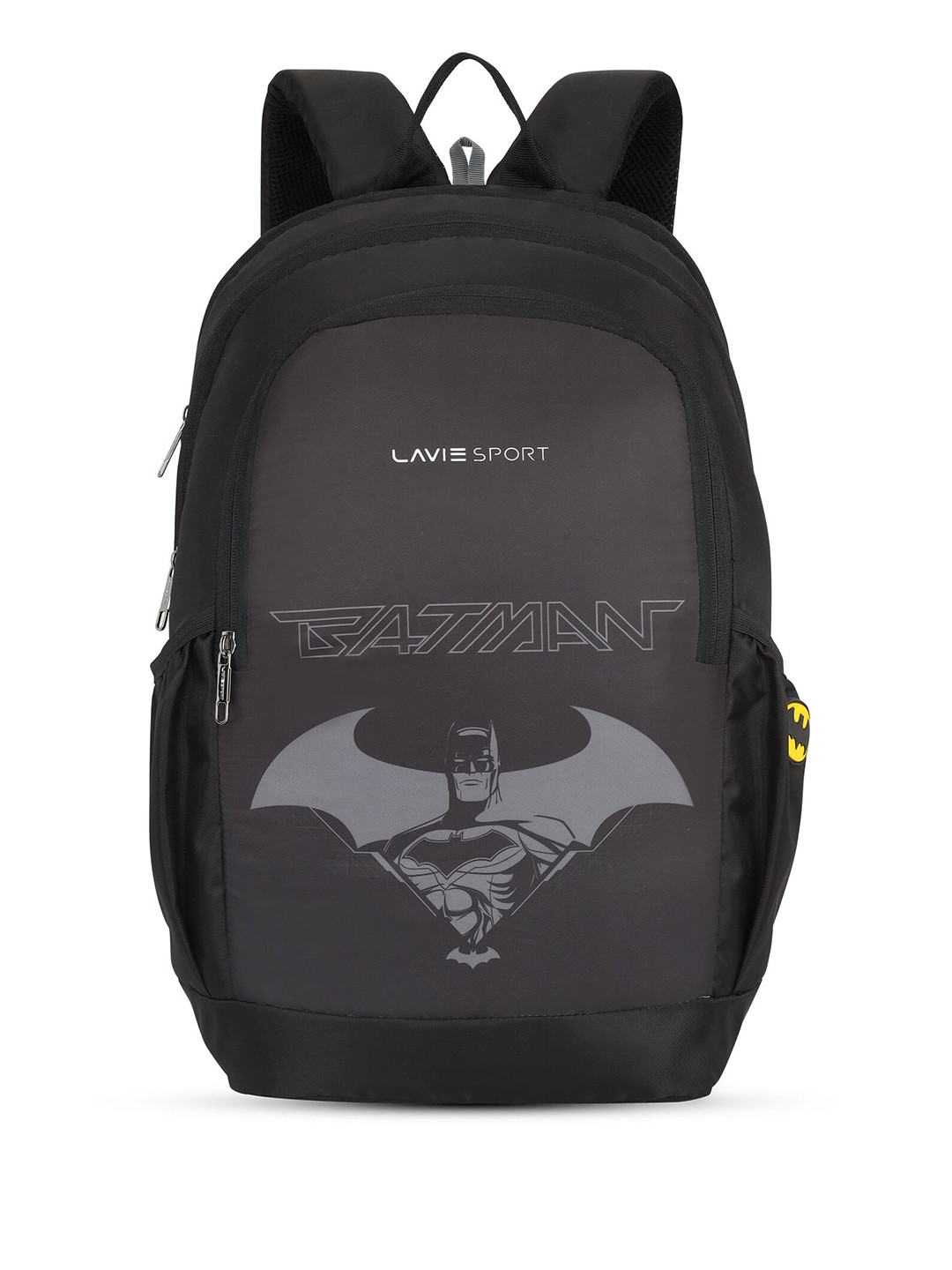 LAVIE SPORT Kids Batman Printed Backpack, Black 
LAVIE SPORT Kids Batman Printed Backpack, Black