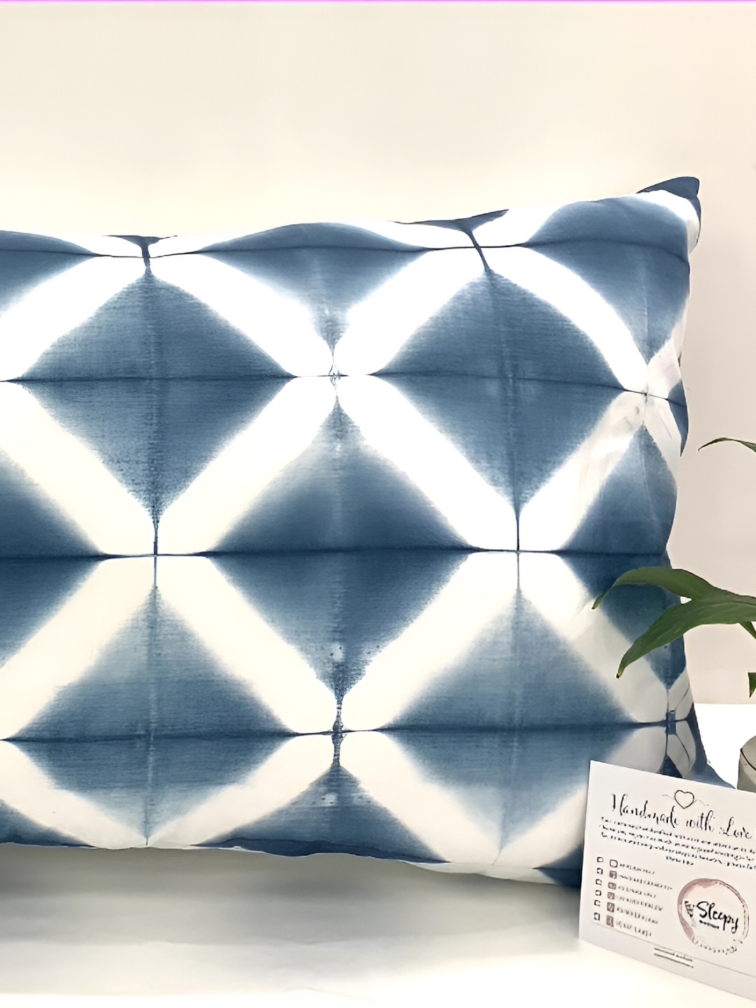 SLEEPY THREADS White & Blue 2 Pieces Self Design Pure Cotton Rectangle Pillow Covers
SLEEPY THREADS White & Blue 2 Pieces Self Design Pure Cotton Rectangle Pillow Covers