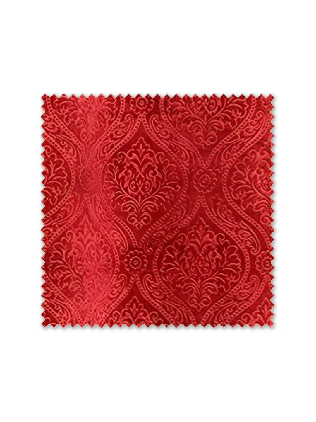 Galaxy Home Decor Maroon Floral Room Darkening Window Curtain