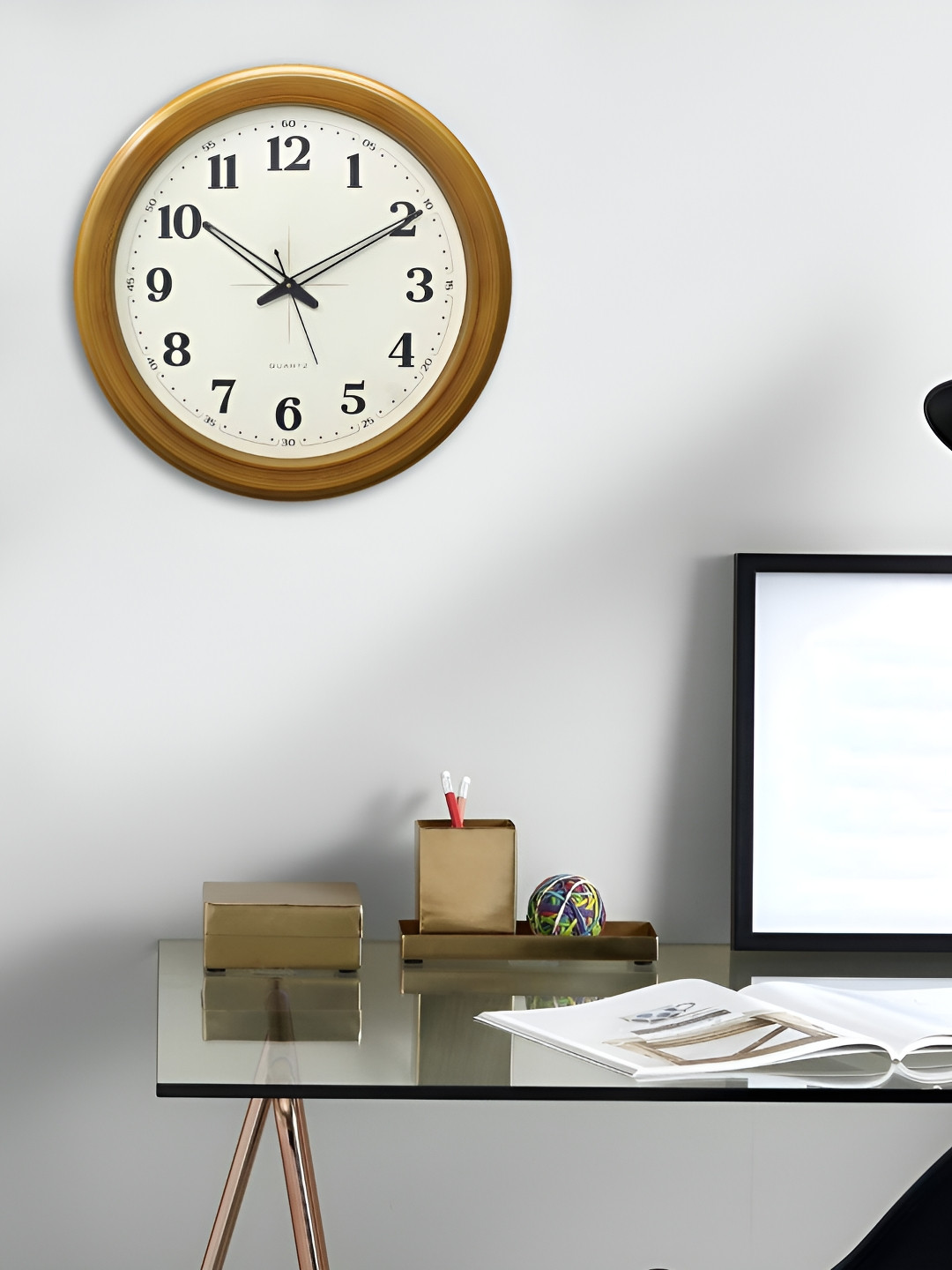 Craft Smith Yellow & Black Embellished Traditional Wall Clock
Craft Smith Yellow & Black Embellished Traditional Wall Clock