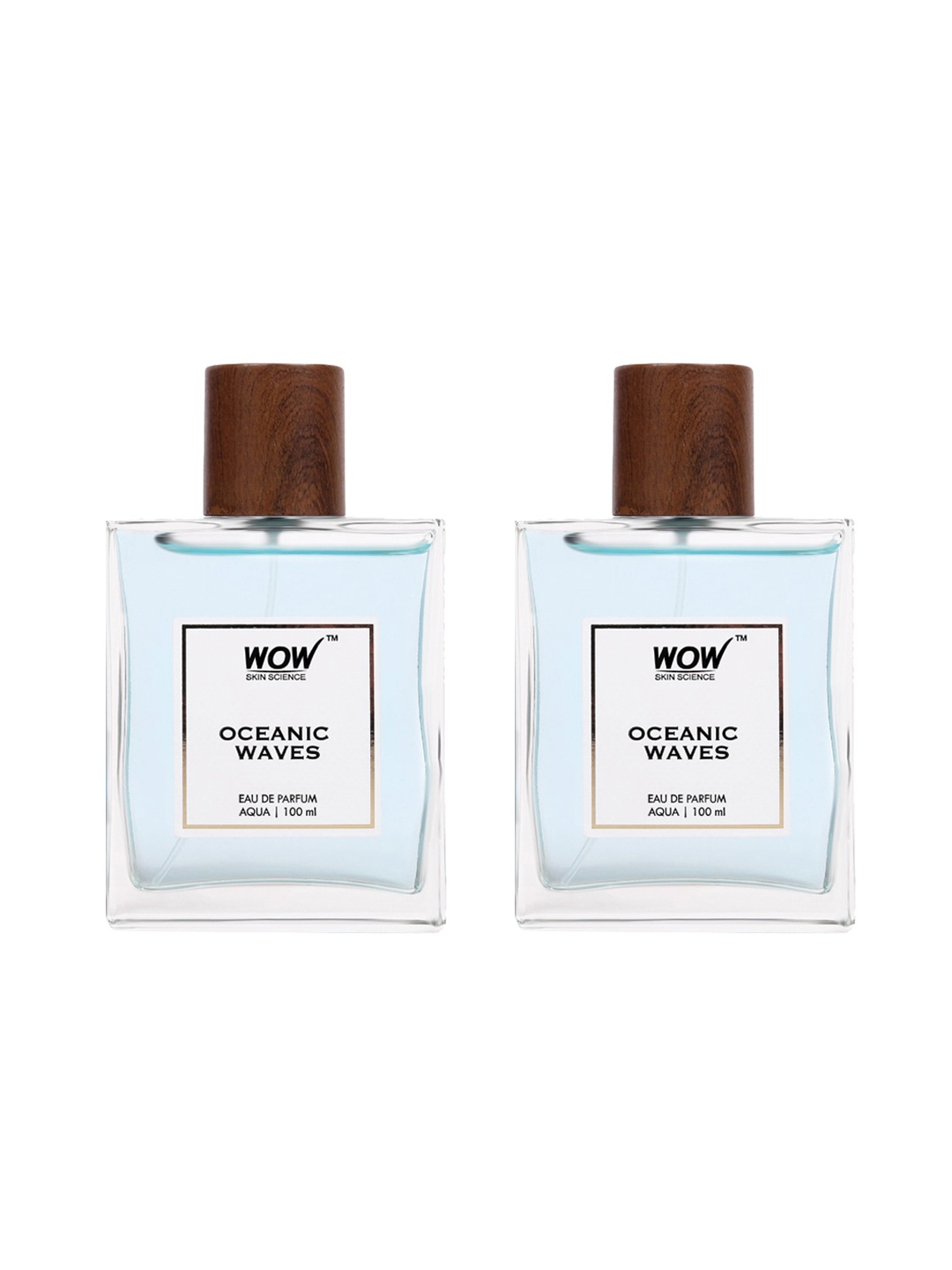 WOW SKIN SCIENCE Men 2Pcs Oceanic Waves Eau De Parfum - Valentine's Day Gift - 100ml each, Blue
WOW SKIN SCIENCE Men 2Pcs Oceanic Waves Eau De Parfum - Valentine's Day Gift - 100ml each, Blue