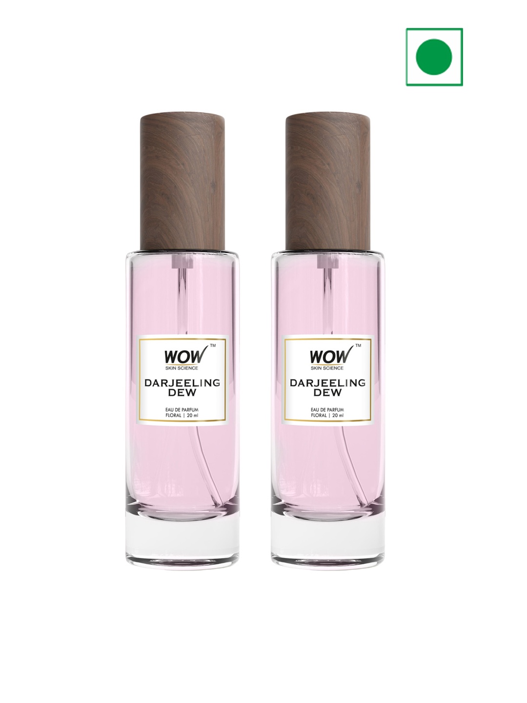 WOW SKIN SCIENCE Women 2Pcs Darjeeling Dew Eau De Parfum - Valentine's Day Gift- 20ml each, Pink
WOW SKIN SCIENCE Women 2Pcs Darjeeling Dew Eau De Parfum - Valentine's Day Gift- 20ml each, Pink