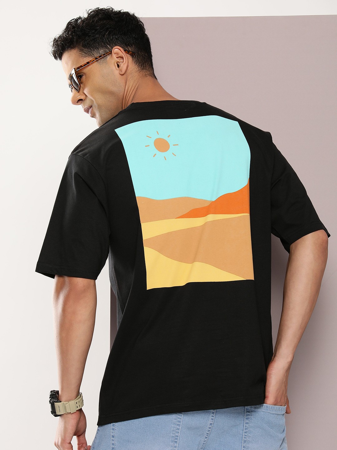 DILLINGER Men Graphic Printed Oversized Drop-Shoulder Sleeves Pure Cotton T-shirt, Black
DILLINGER Men Graphic Printed Oversized Drop-Shoulder Sleeves Pure Cotton T-shirt, Black