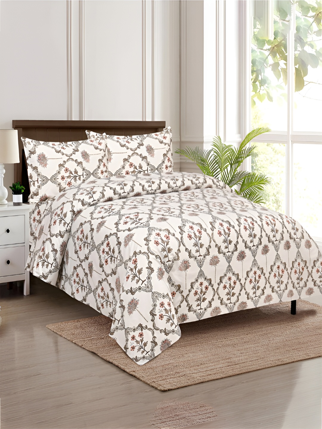 Kuber Industries Brown & White 4 Pcs Cotton Ethnic Motifs AC Room 150 GSM Double Bed Dohar
Kuber Industries Brown & White 4 Pcs Cotton Ethnic Motifs AC Room 150 GSM Double Bed Dohar