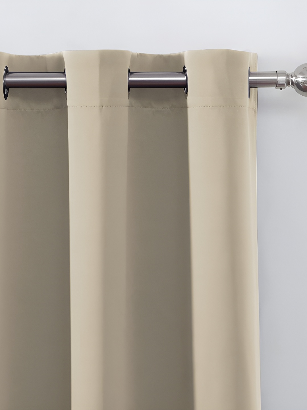 Galaxy Home Decor Gold-Toned Floral Room Darkening Door Curtain