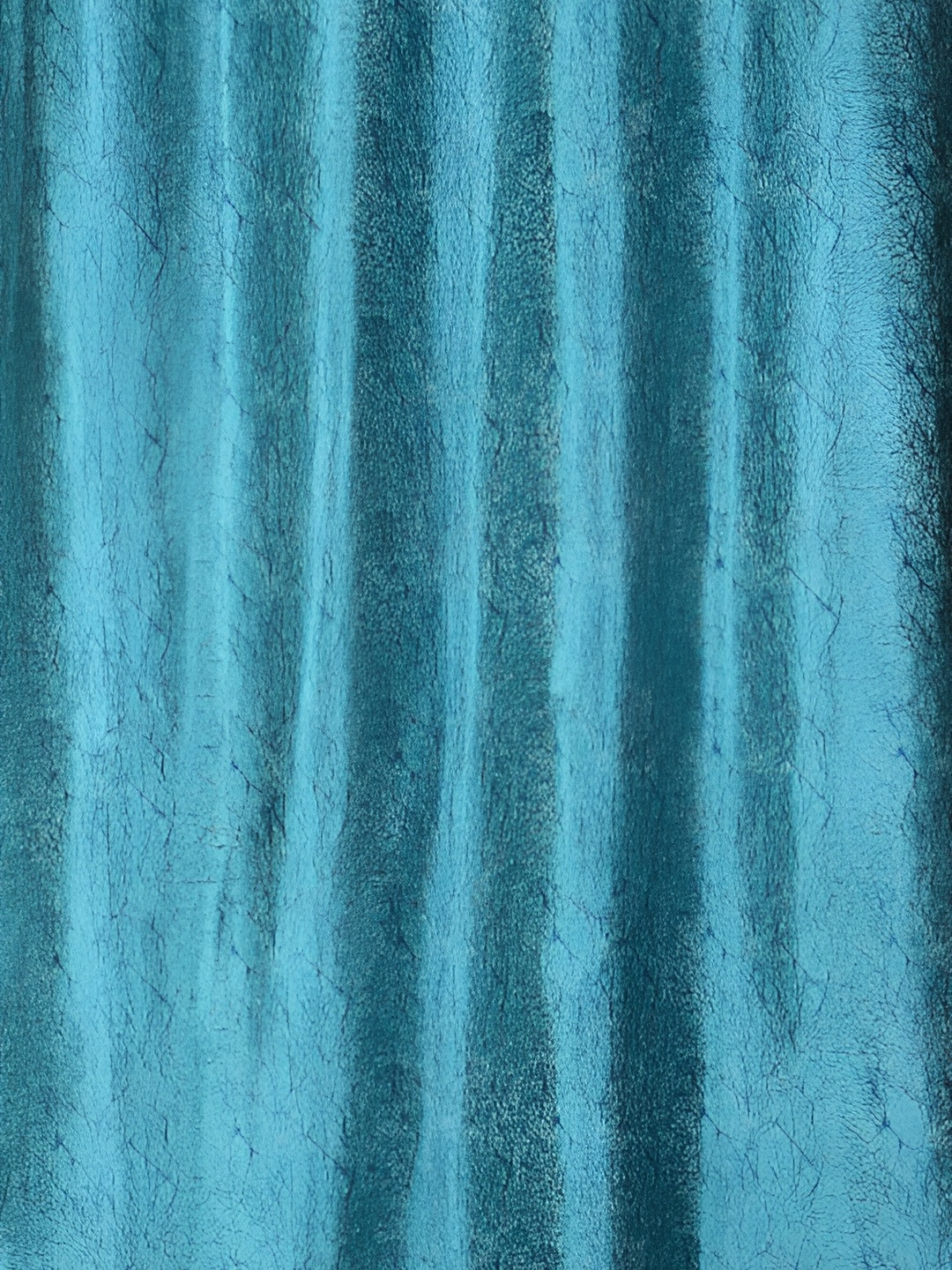 Galaxy Home Decor Turquoise Blue Set of 3 Floral Room Darkening Window Curtain