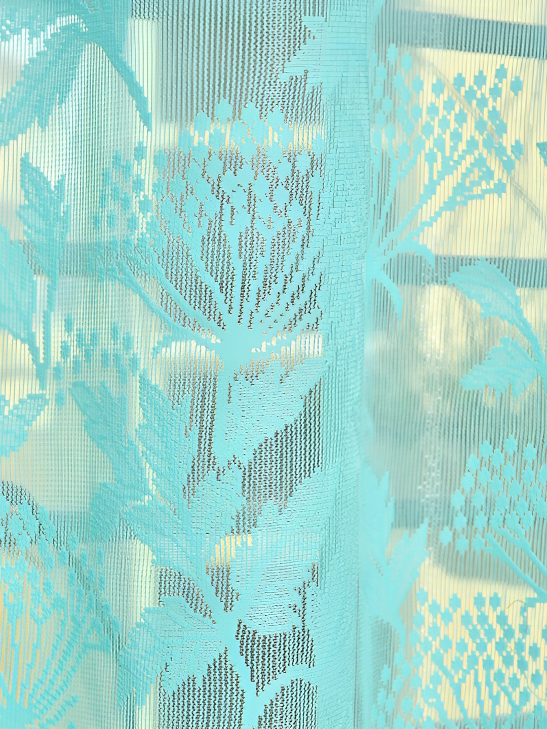 Galaxy Home Decor Turquoise Blue Set of 2 Floral Room Darkening Window Curtain
Galaxy Home Decor Turquoise Blue Set of 2 Floral Room Darkening Window Curtain
