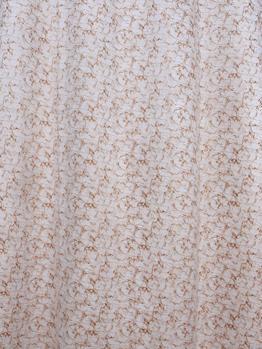 Galaxy Home Decor Gold-Toned Set of 2 Floral Room Darkening Door Curtain
