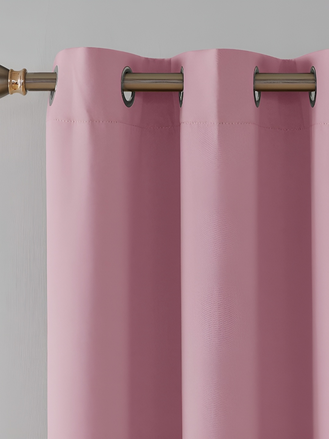 Galaxy Home Decor Pink Floral Room Darkening Window Curtain