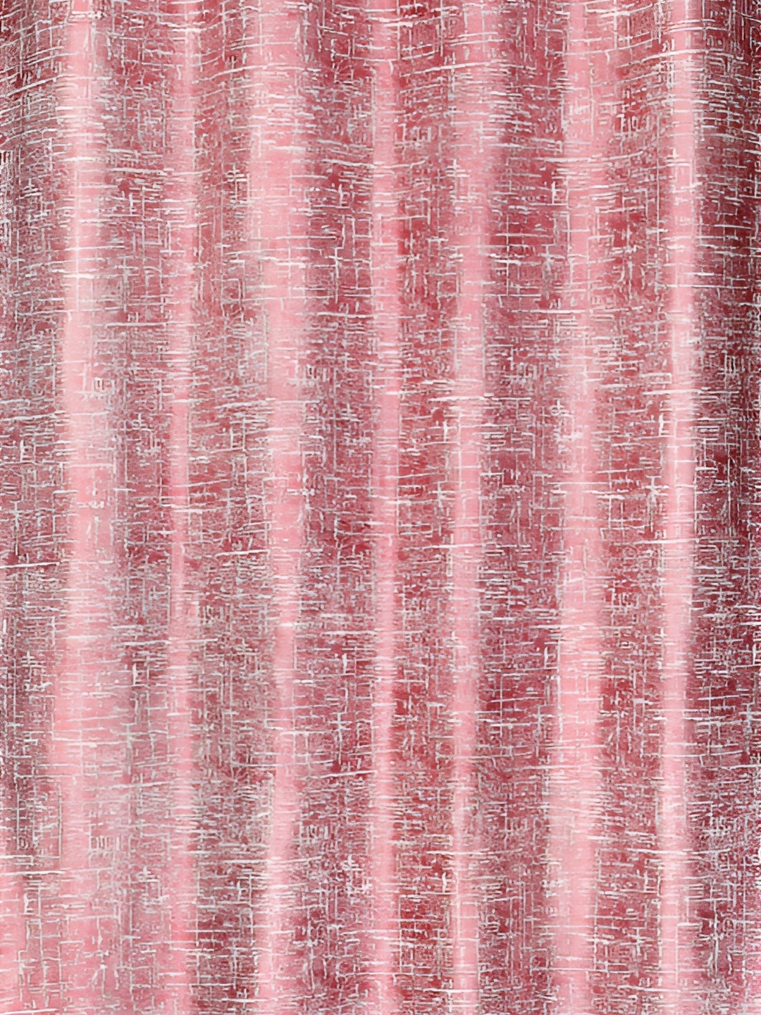 Galaxy Home Decor Pink Set of 2 Floral Room Darkening Long Door Curtain