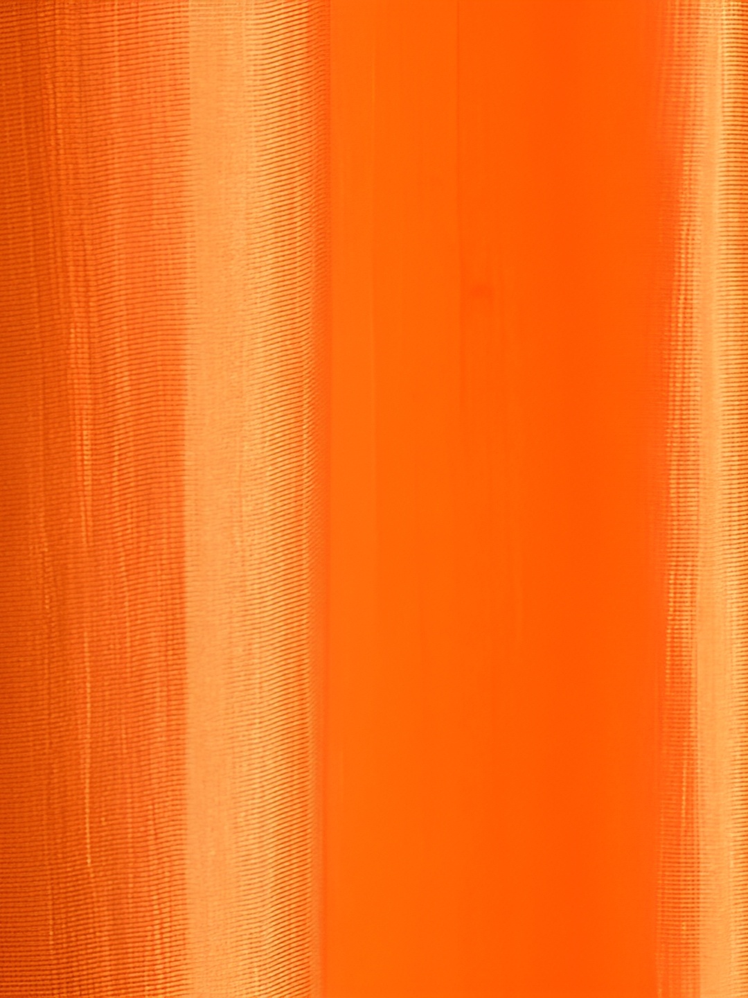 Galaxy Home Decor Orange Set of 2 Floral Room Darkening Long Door Curtain
