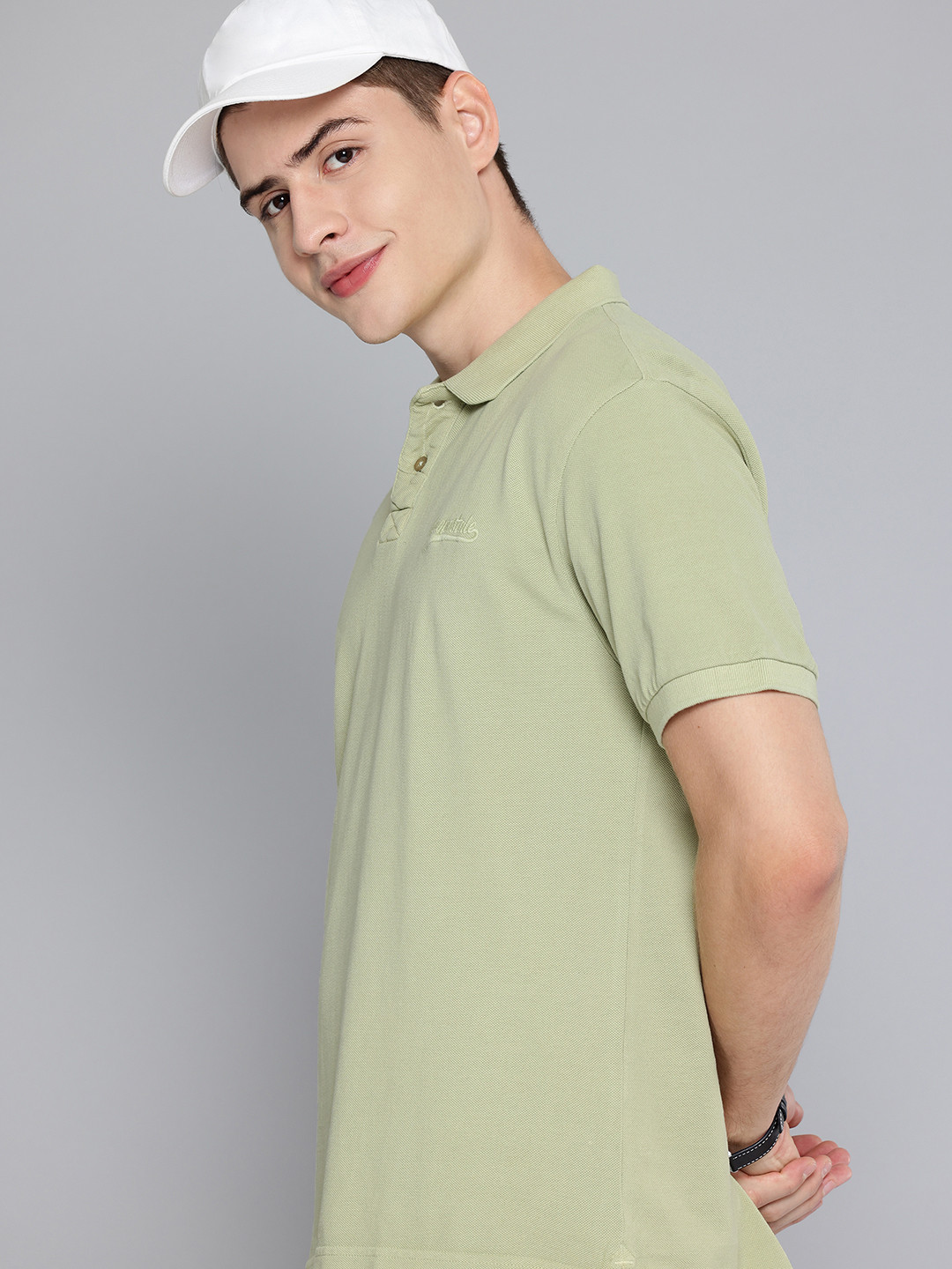 Aeropostale Polo Collar Pure Cotton T-shirt, Green
Aeropostale Polo Collar Pure Cotton T-shirt, Green