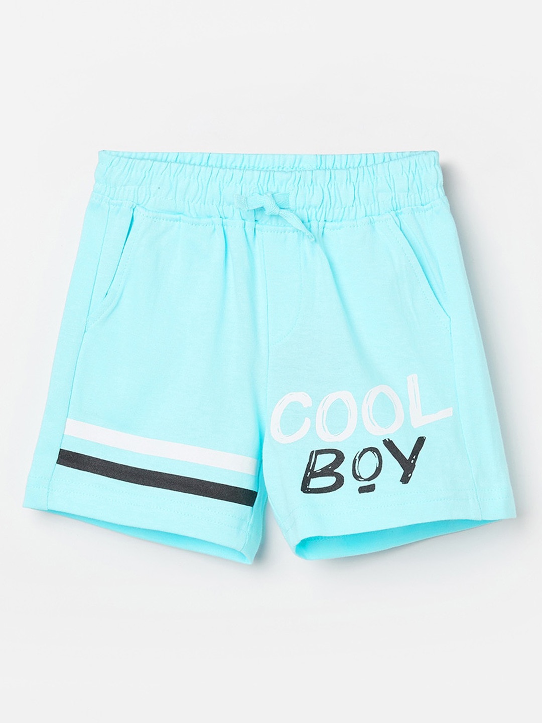 Juniors by Lifestyle Infant Boys Mid-Rise Typography Printed Pure Cotton Shorts, Blue
Juniors by Lifestyle Infant Boys Mid-Rise Typography Printed Pure Cotton Shorts, Blue