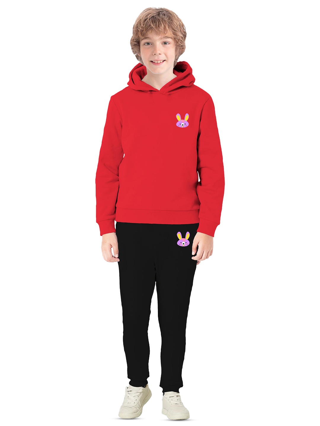 BAESD Boys Hooded Sweatshirt, Red