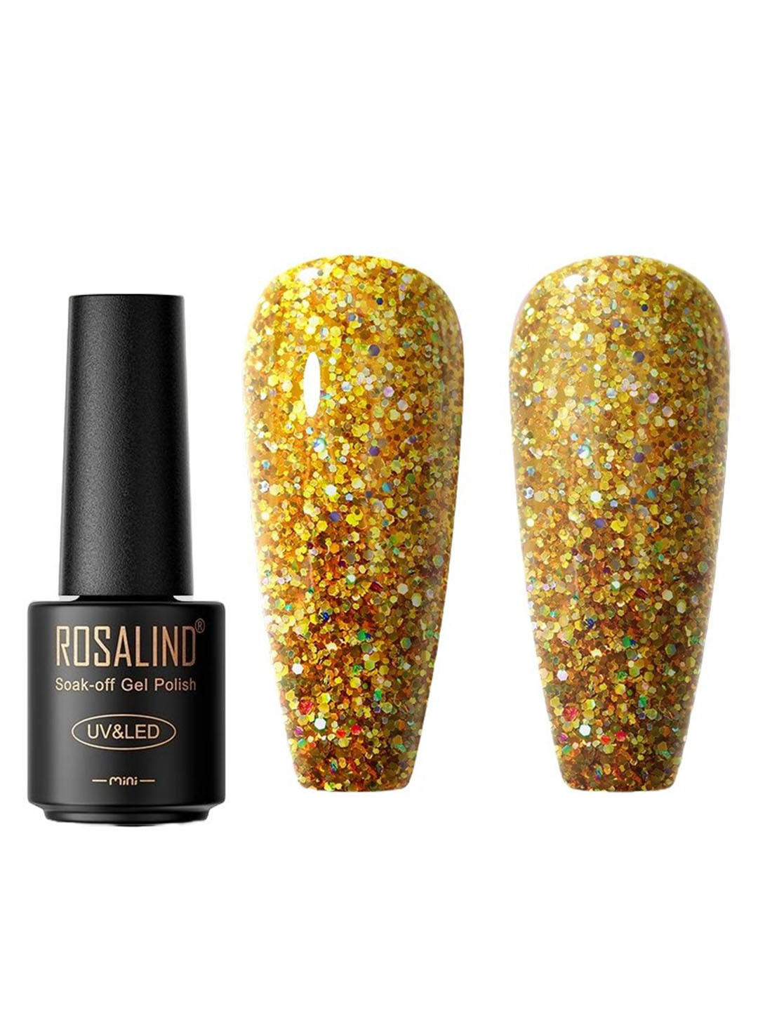 ROSALIND UV & LED Soak Off Gel Polish 7ml - C087, Gold
ROSALIND UV & LED Soak Off Gel Polish 7ml - C087, Gold