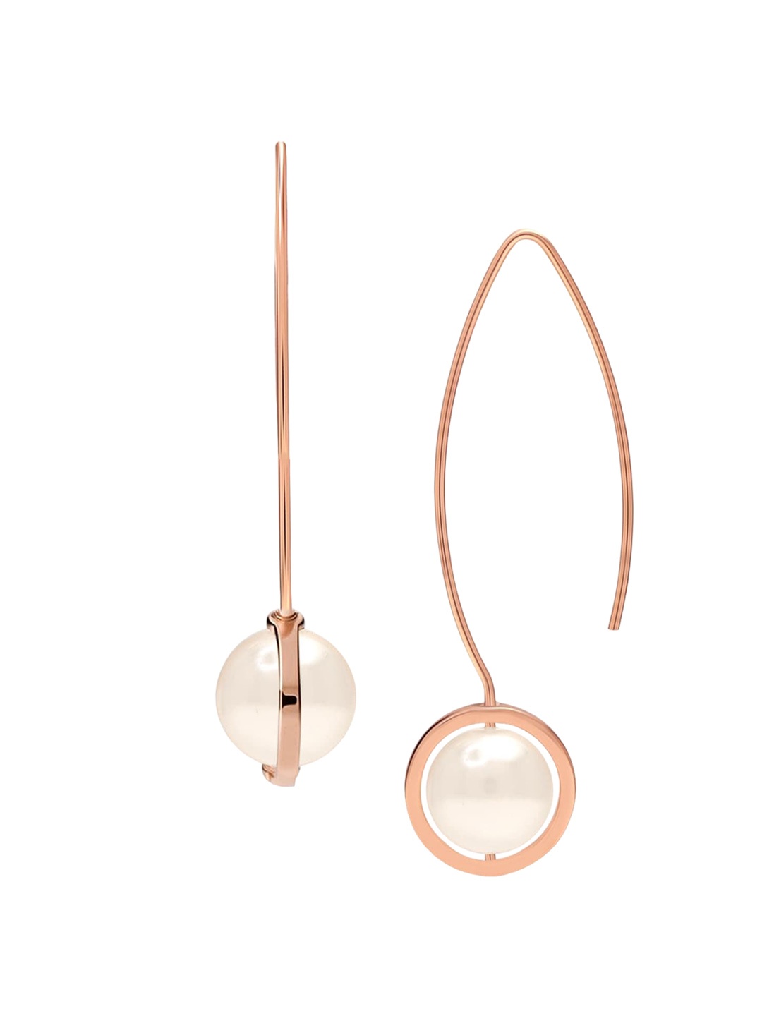 LeCalla 925 Sterling Silver BIS Hallmarked 14K Plated Contemporary Drop Earrings, Rose
LeCalla 925 Sterling Silver BIS Hallmarked 14K Plated Contemporary Drop Earrings, Rose