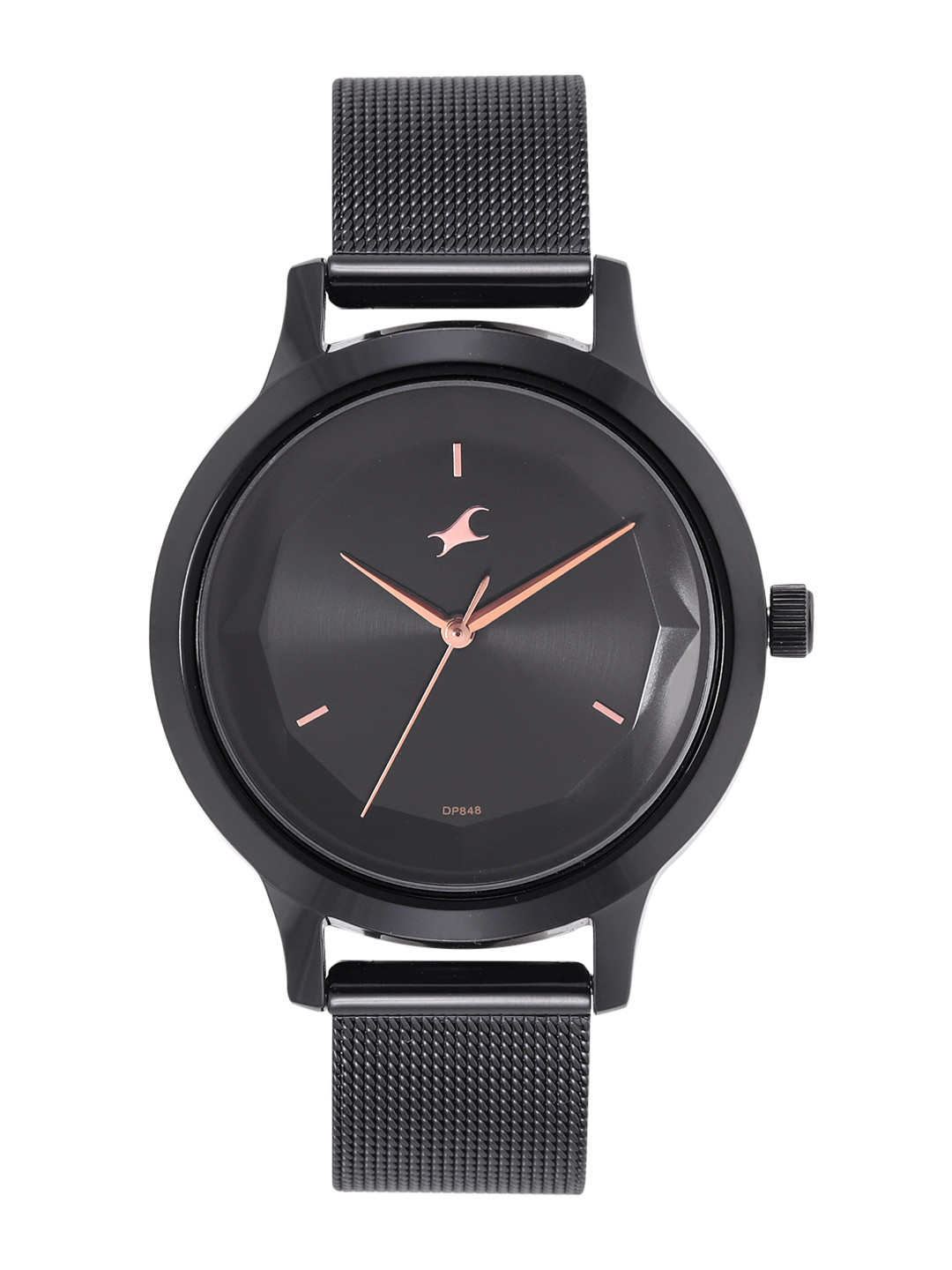 Fastrack Women Slay Stainless Steel Bracelet Style Straps Analogue Watch 6210NM04, Black
Fastrack Women Slay Stainless Steel Bracelet Style Straps Analogue Watch 6210NM04, Black