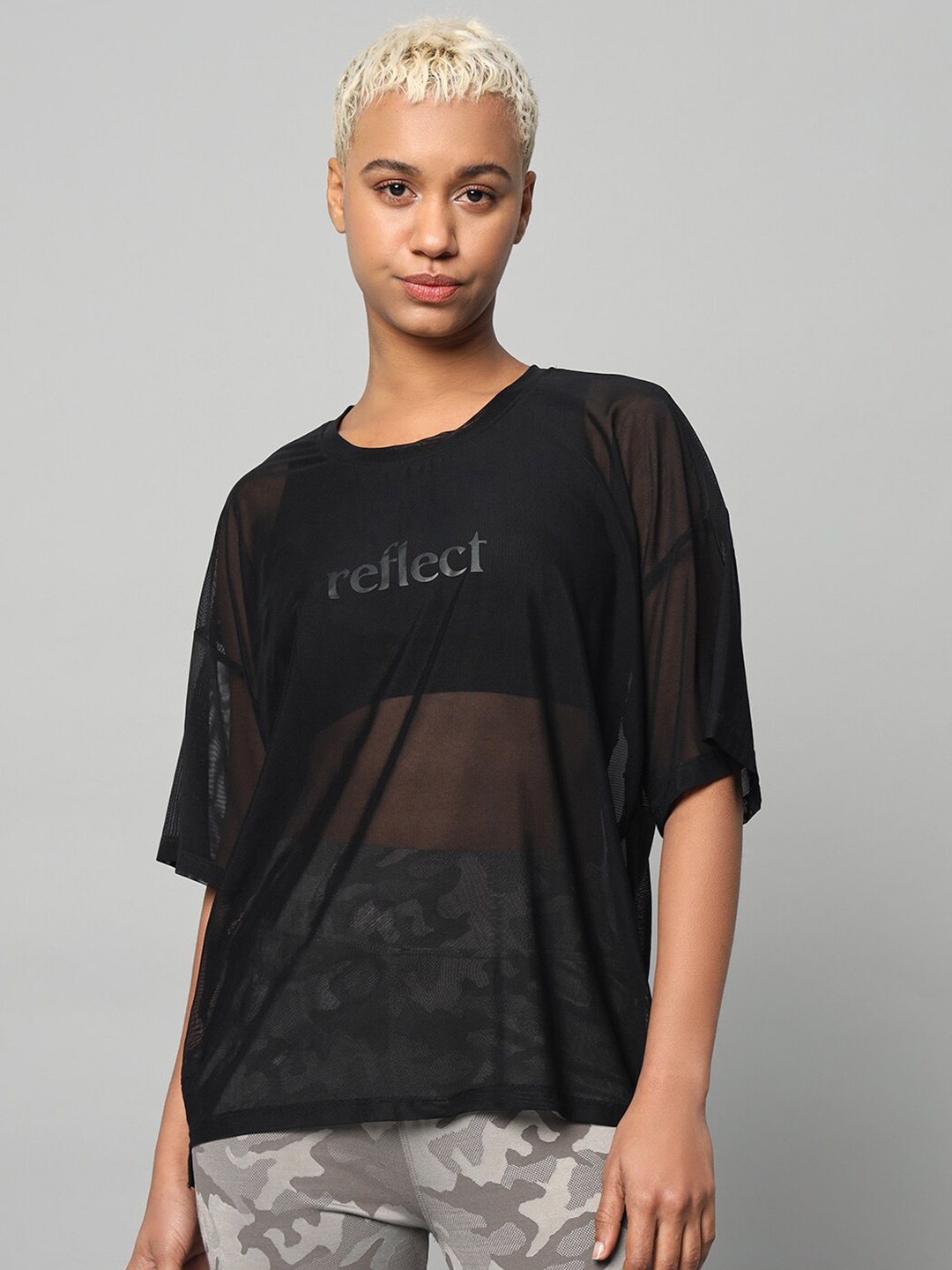 MKH Typography Drop-Shoulder Sleeves Printed Dri-FIT Relaxed Fit Sports T-shirt, Black
MKH Typography Drop-Shoulder Sleeves Printed Dri-FIT Relaxed Fit Sports T-shirt, Black