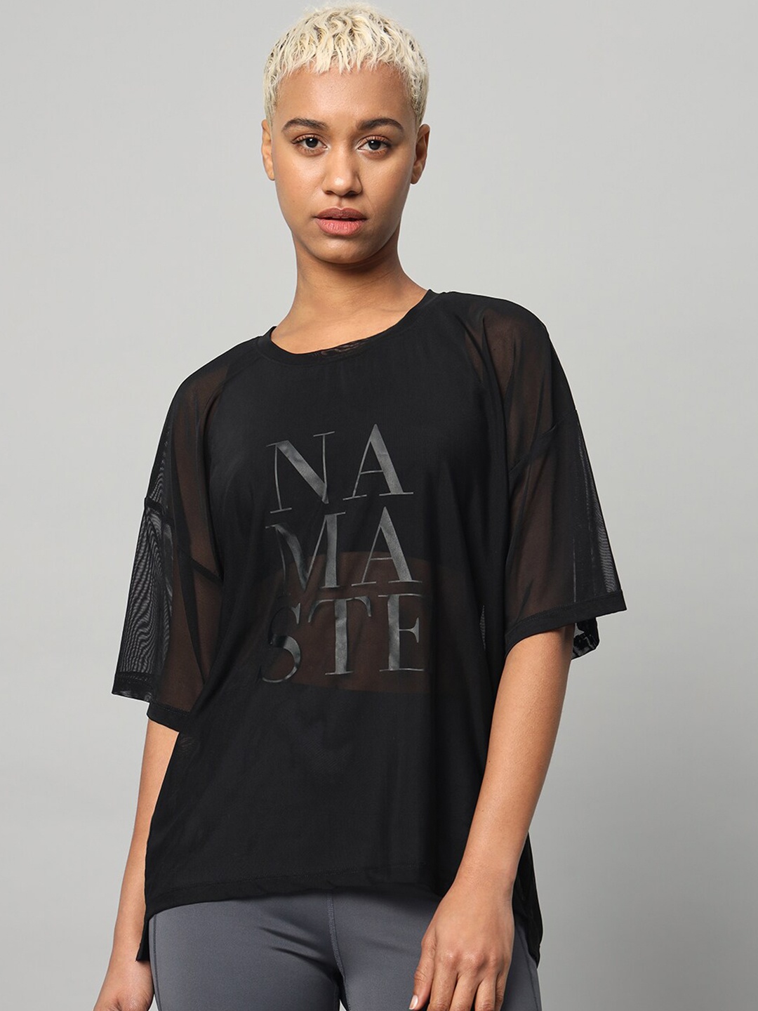 MKH Typography Drop-Shoulder Sleeves Printed Dri-FIT Relaxed Fit Sports T-shirt, Black
MKH Typography Drop-Shoulder Sleeves Printed Dri-FIT Relaxed Fit Sports T-shirt, Black