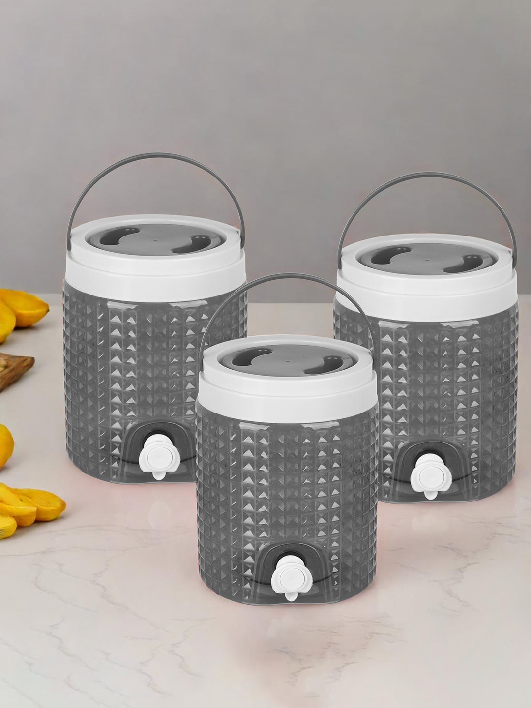 Kuber Industries Grey & White 3 Pieces Travelling Water Camper Jug 4.5 l, Black
Kuber Industries Grey & White 3 Pieces Travelling Water Camper Jug 4.5 l, Black