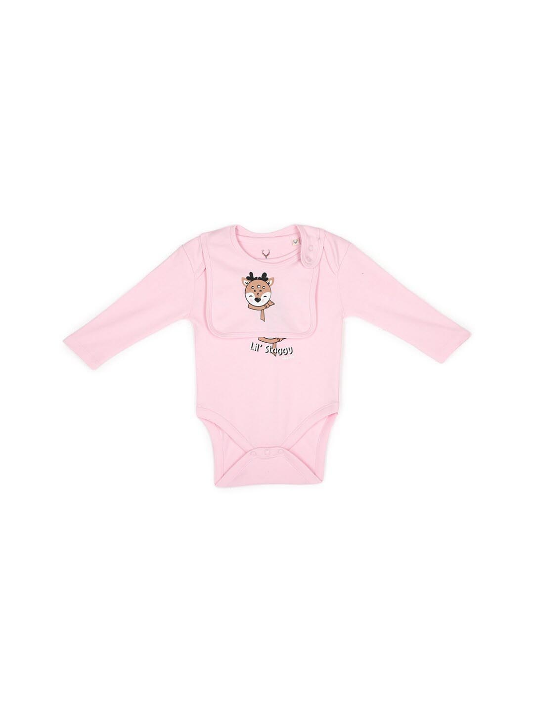 Allen Solly Junior Infant Boys Graphic Printed Comfortable Pure Cotton Bodysuit, Pink
Allen Solly Junior Infant Boys Graphic Printed Comfortable Pure Cotton Bodysuit, Pink