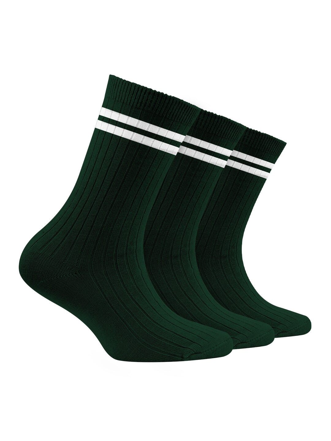 FOOTPRINTS Kids Pack Of 3 Odour Free Organic Cotton Bamboo Ribbed Above Ankle Length Socks, Green
FOOTPRINTS Kids Pack Of 3 Odour Free Organic Cotton Bamboo Ribbed Above Ankle Length Socks, Green
