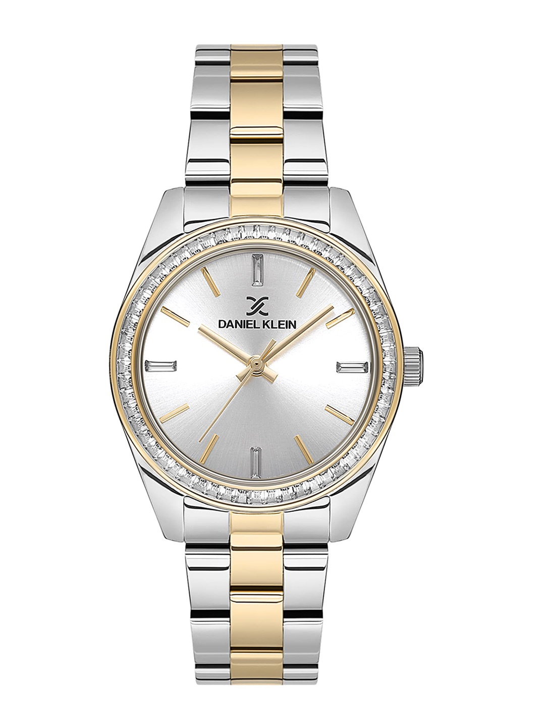 Daniel Klein Women Round Shaped Bracelet Style Straps Analogue Watch DK.1.13602-2, Silver
Daniel Klein Women Round Shaped Bracelet Style Straps Analogue Watch DK.1.13602-2, Silver
