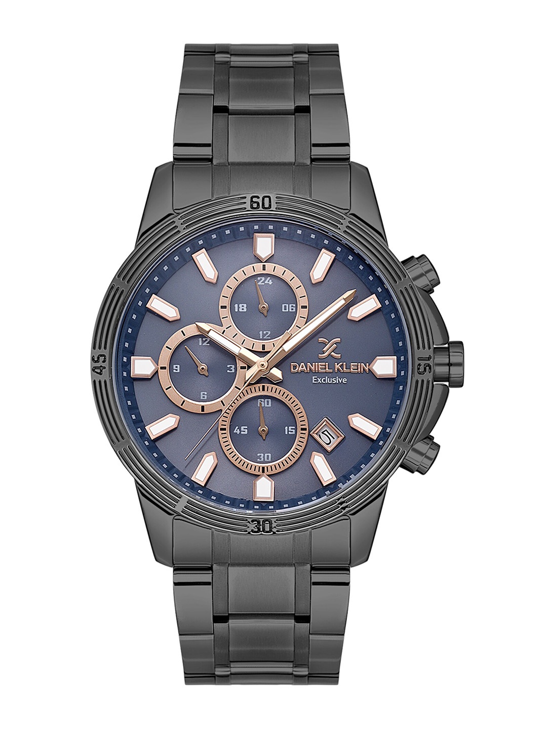 Daniel Klein Men Dial & Bracelet Style Straps Round Analogue Watch DK.1.13644-5, Blue
Daniel Klein Men Dial & Bracelet Style Straps Round Analogue Watch DK.1.13644-5, Blue