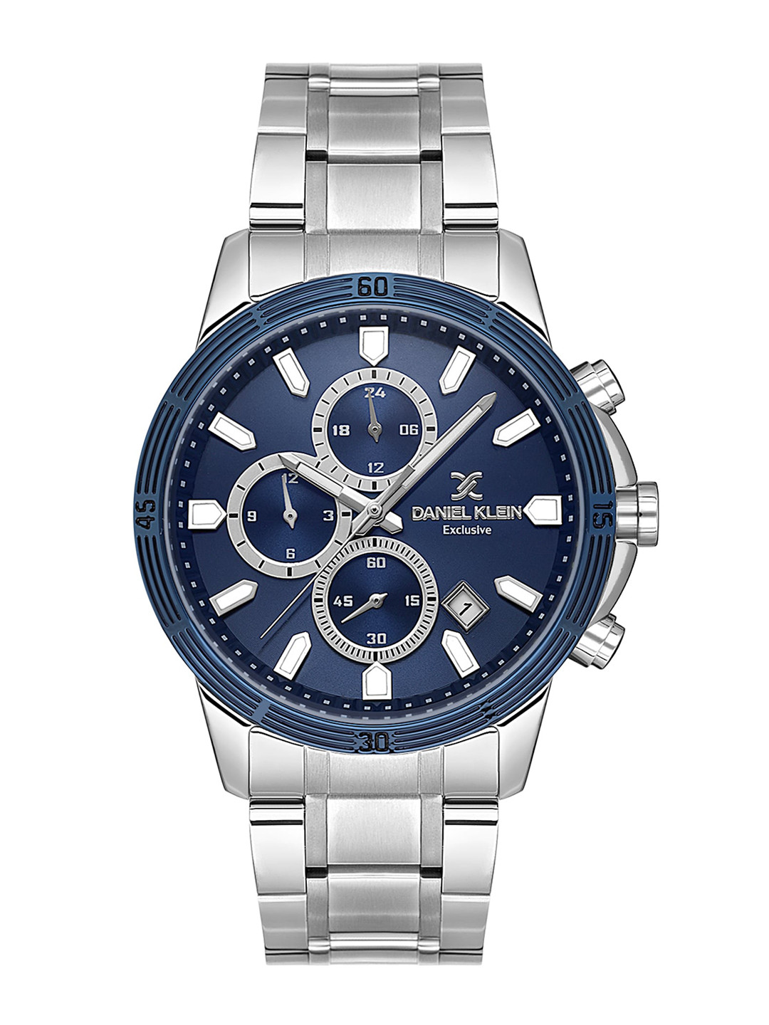Daniel Klein Men Exclusive Bracelet Style Straps Analogue Watch DK.1.13644-3, Blue 
Daniel Klein Men Exclusive Bracelet Style Straps Analogue Watch DK.1.13644-3, Blue