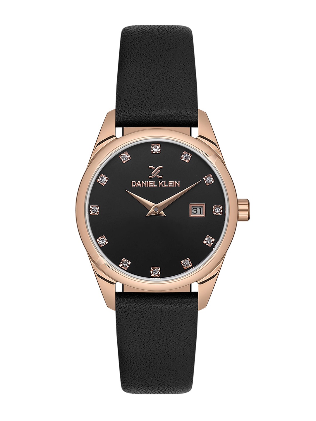 Daniel Klein Premium Men Embellished Dial & Leather Straps Analogue Watch DK.1.13664-5, Black
Daniel Klein Premium Men Embellished Dial & Leather Straps Analogue Watch DK.1.13664-5, Black