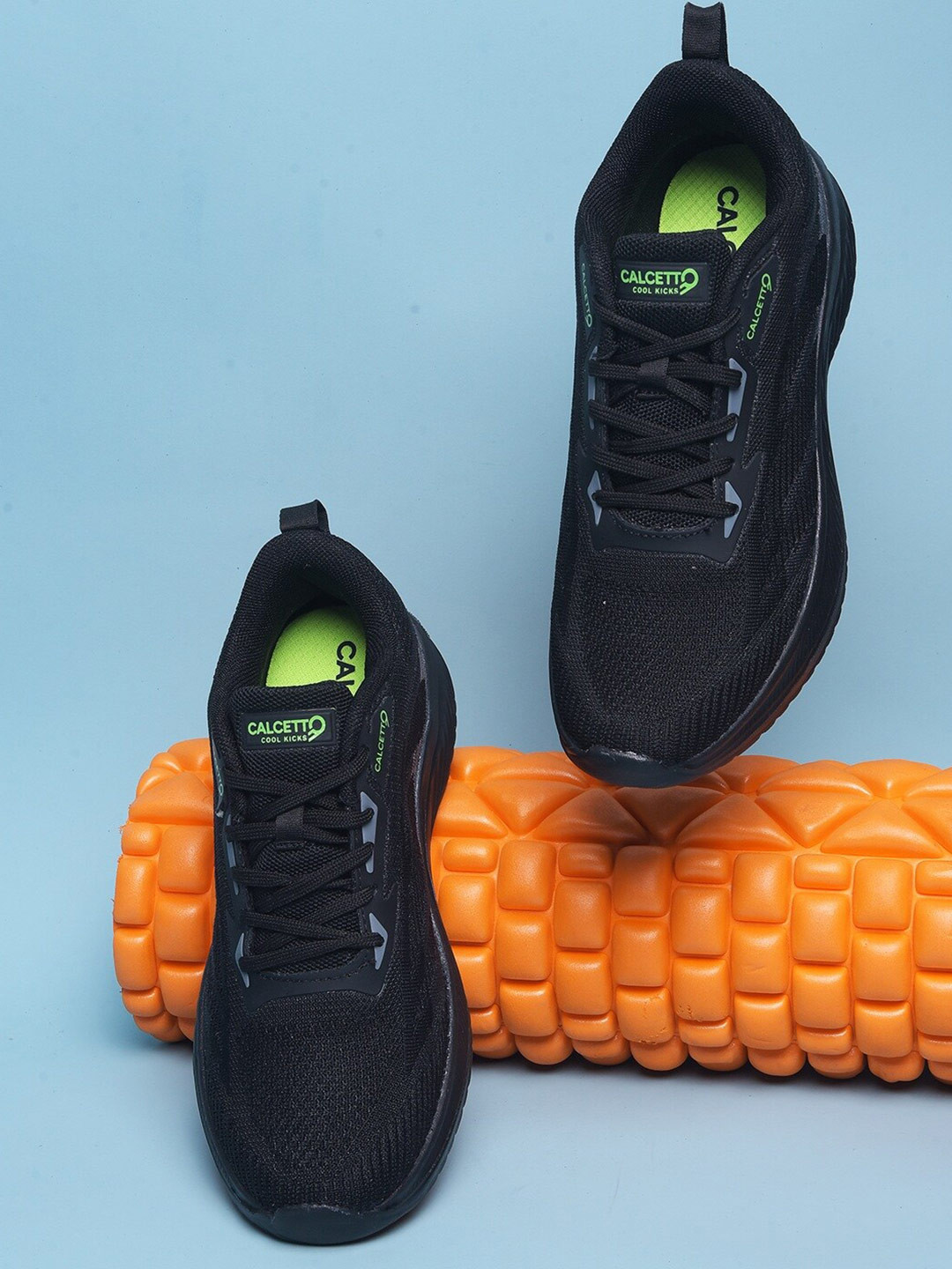 Calcetto Men Mesh Running Shoes, Black
Calcetto Men Mesh Running Shoes, Black